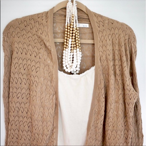 Old Navy Tan Women's Cardigan Sweater